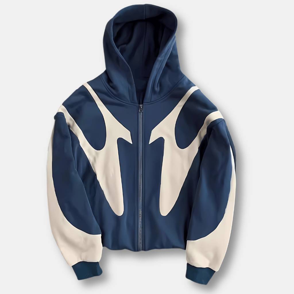 Unisex Hoodie with Abstract Design – Stylish, Comfortable and Versatile